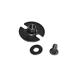 Round nut (pyöreä mutteri takana) - koot S/M 2 kpl