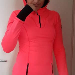 SPEED Hoodie neon coral - huppari