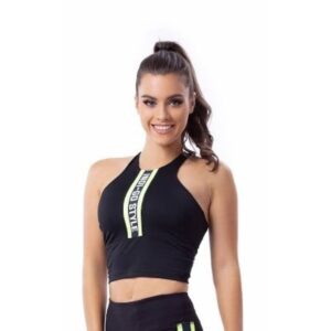 Brand Neon Fitness croptop - lyhyt toppi