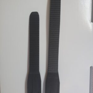 Straps (muoviset soljet) black 2 kpl