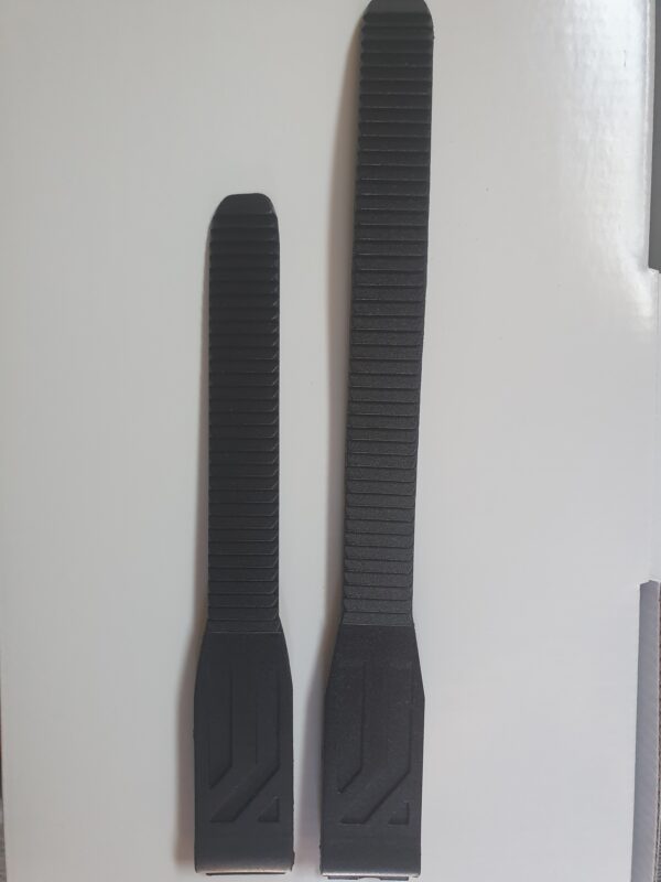 Straps (muoviset soljet) black 2 kpl