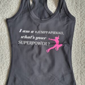 Jumppapirkko T-shirt: Black- toppi
