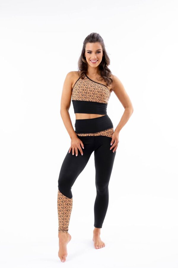 NDG Felicia camel croptop - lyhyt toppi