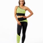 NDG Felicia neon yellow croptop -lyhyt toppi