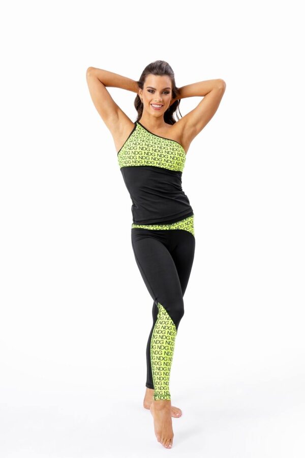 NDG Felicia neon yellow T-shirt -toppi
