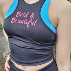 Bold and Beautiful crop top
