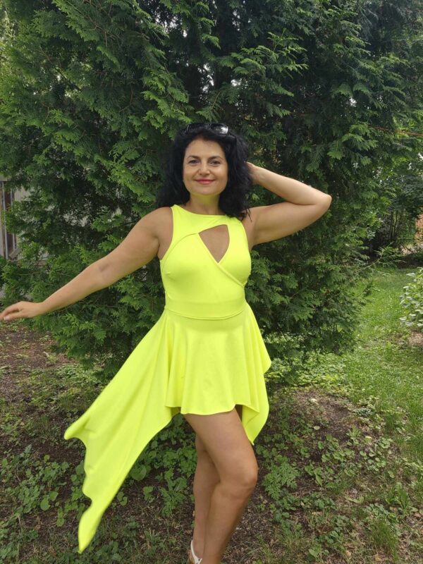 Timella dance yellow dress- keltainen mekko