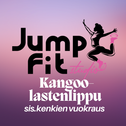 Kangoo jumps-tunti lapsille sis.kenkien vuokraus