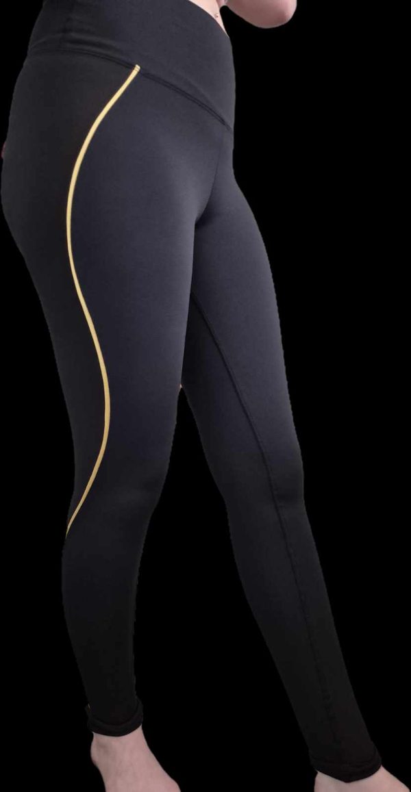 Wave black leggingsit