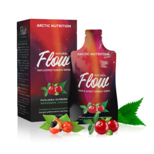 Energiajuoma puolukka